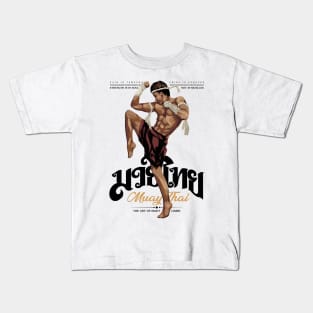 Muay Thai The Art of Eight Limbs Kids T-Shirt